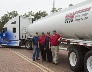 Werts Welding Donates Tank Trailer to College 24 Werts LCCC tank donation