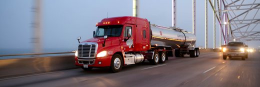 Groendyke Transport - Tanker on CPCH Bridge