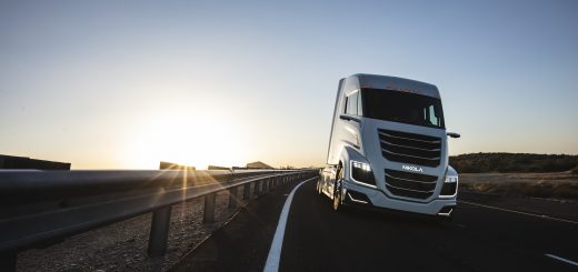 Nikola Two Truck Driving