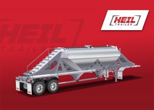 New Two-Hopper Dry Bulk Trailer 24 2 Hopper Render on red 002.Front Page Pic for Sept. Cover Story 002