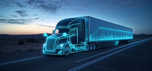 Truck Fleet with Technology, AI in Trucking Industry, Telematics