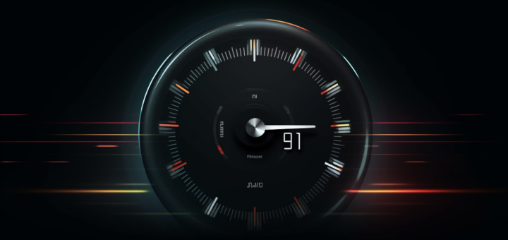 Speedometer artistic render