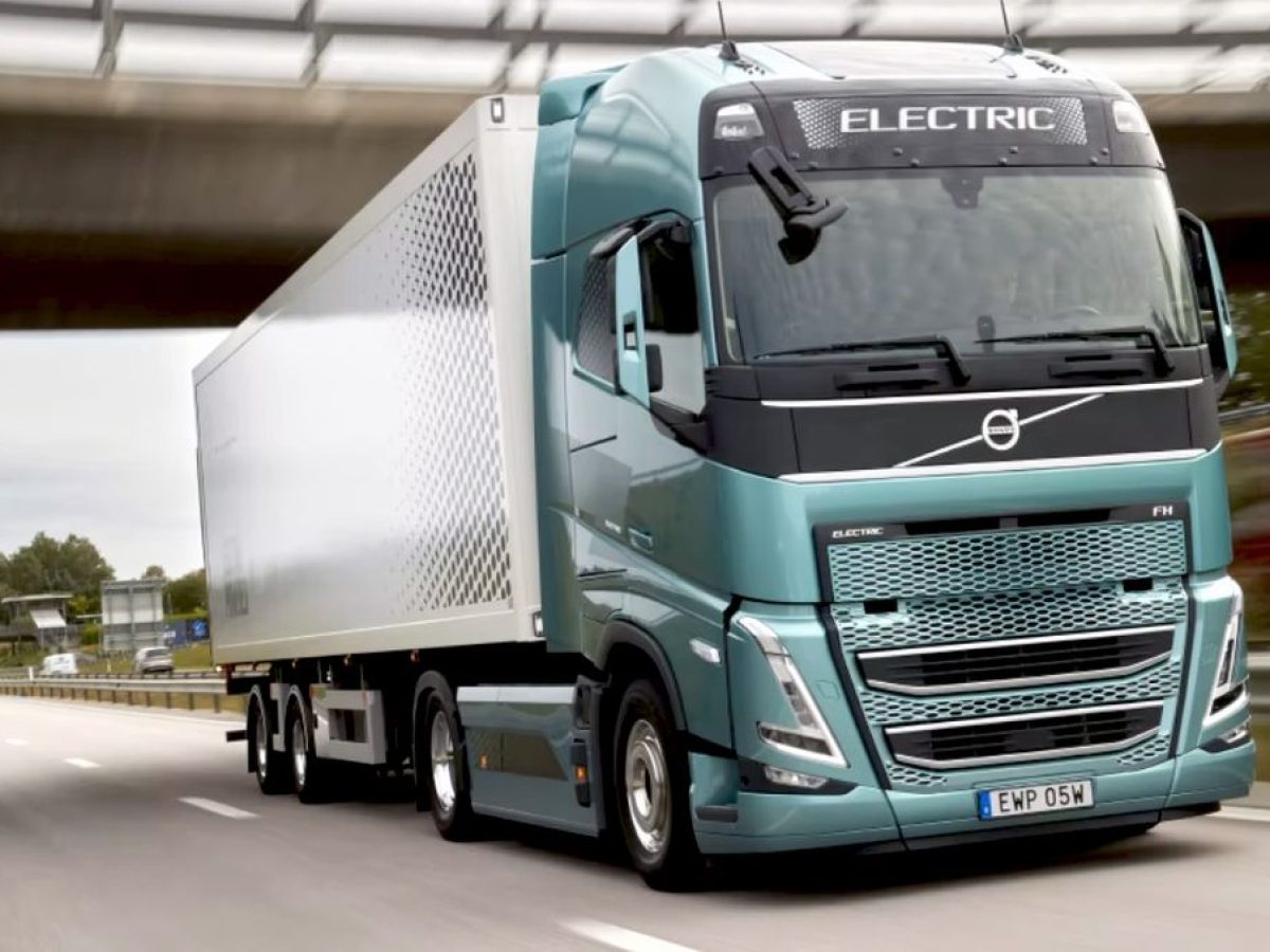 volvo class 8 electric truck