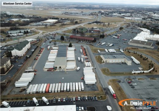 A Duie Pyle - Allentowen Service Center (birdseye)