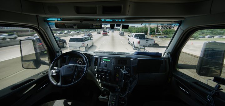 Aurora’s self-driving trucks hit the road in Texas (credit: Aurora)
