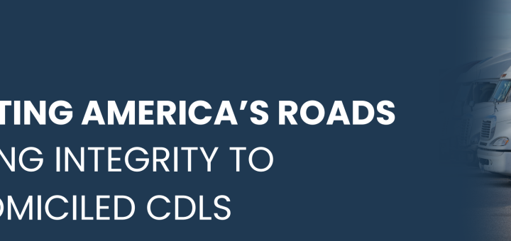 FMCSA Non Domicile CDL Header