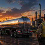 Texas Petroleum Theft Cargo Tank Security Illustration